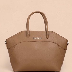 Bolso tipo cartera color café 105750