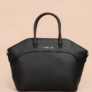 Bolso tipo cartera color negro 105750