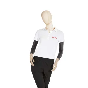 Playera Polo Blanca UVM Dama